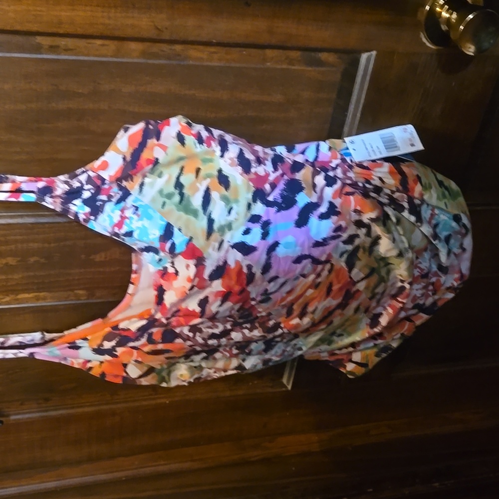 Multicolor Women's Tankini  NWT